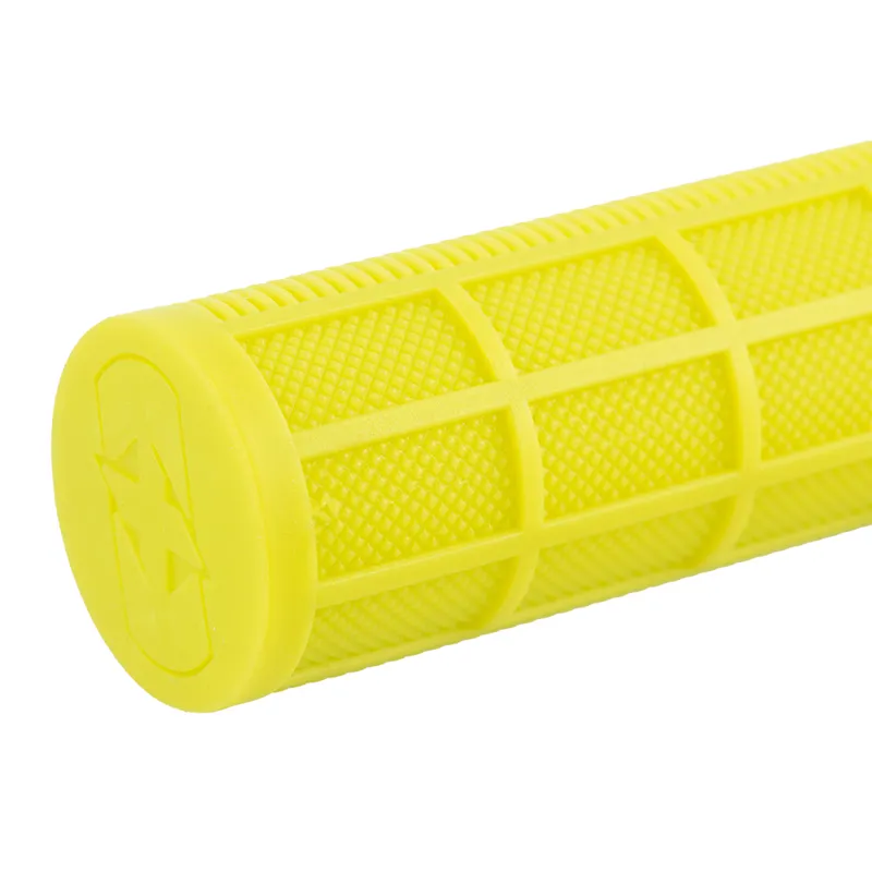 Oxford Driver Lock-on MTB Grips - Fluro Yellow-1