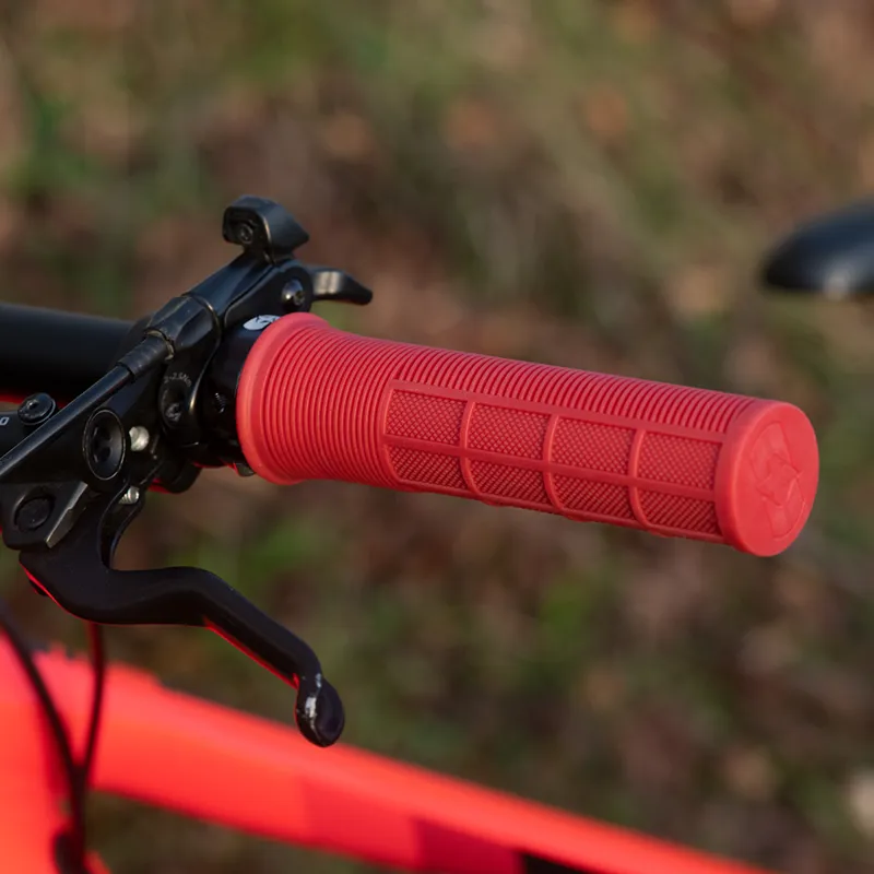 Oxford Driver Lock-on MTB Grips - Red-4