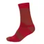 Endura Hummvee Waterproof Socks II - Rust Red