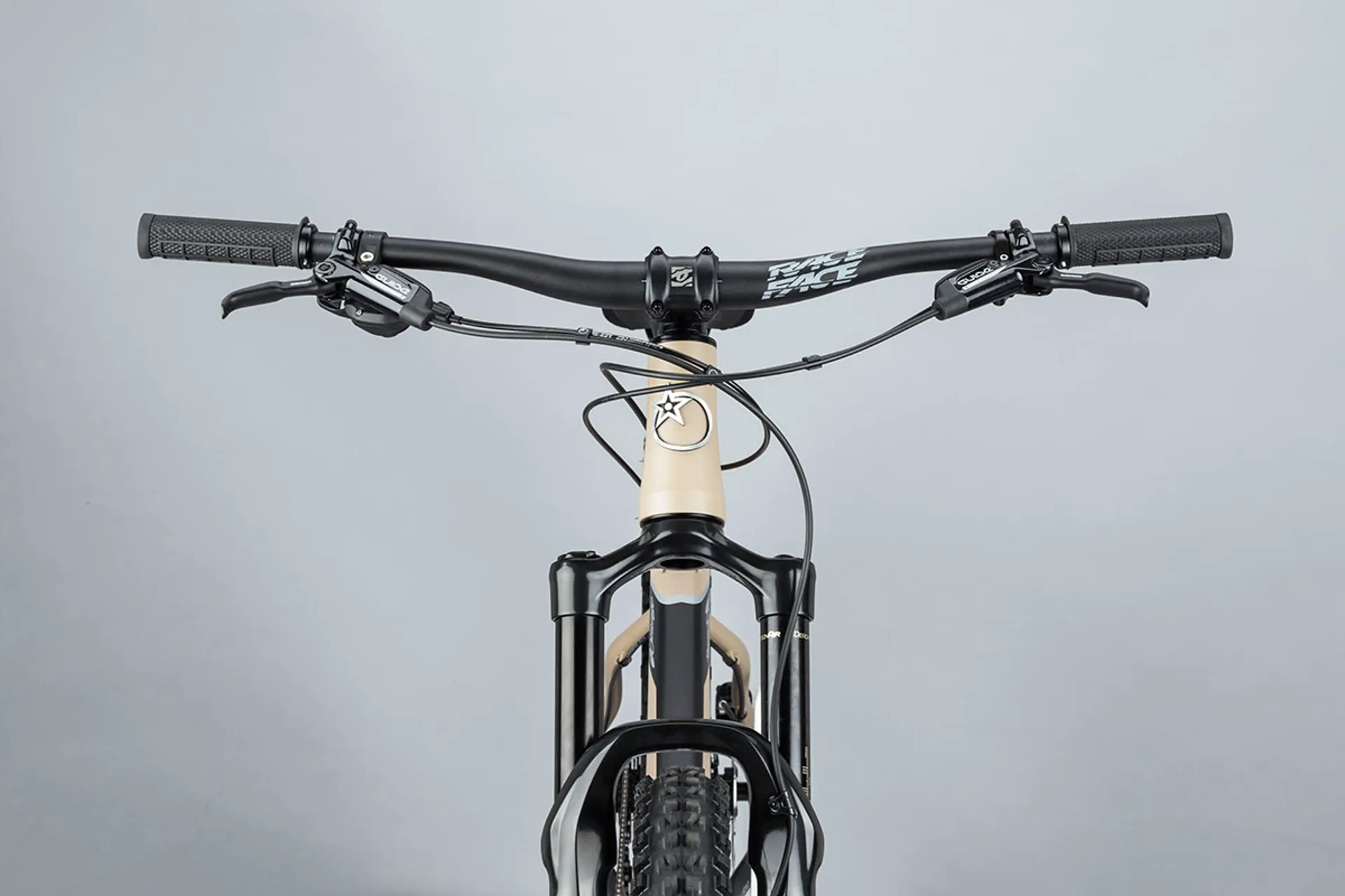 Orange mountain bike handlebars hot sale