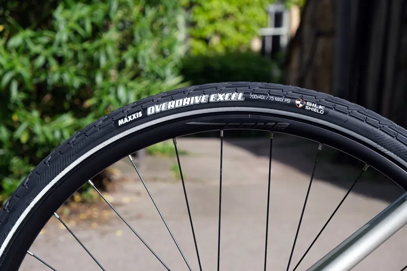 2021 Merida Crossway 100 Silk Titanium Hybrid Bike-3