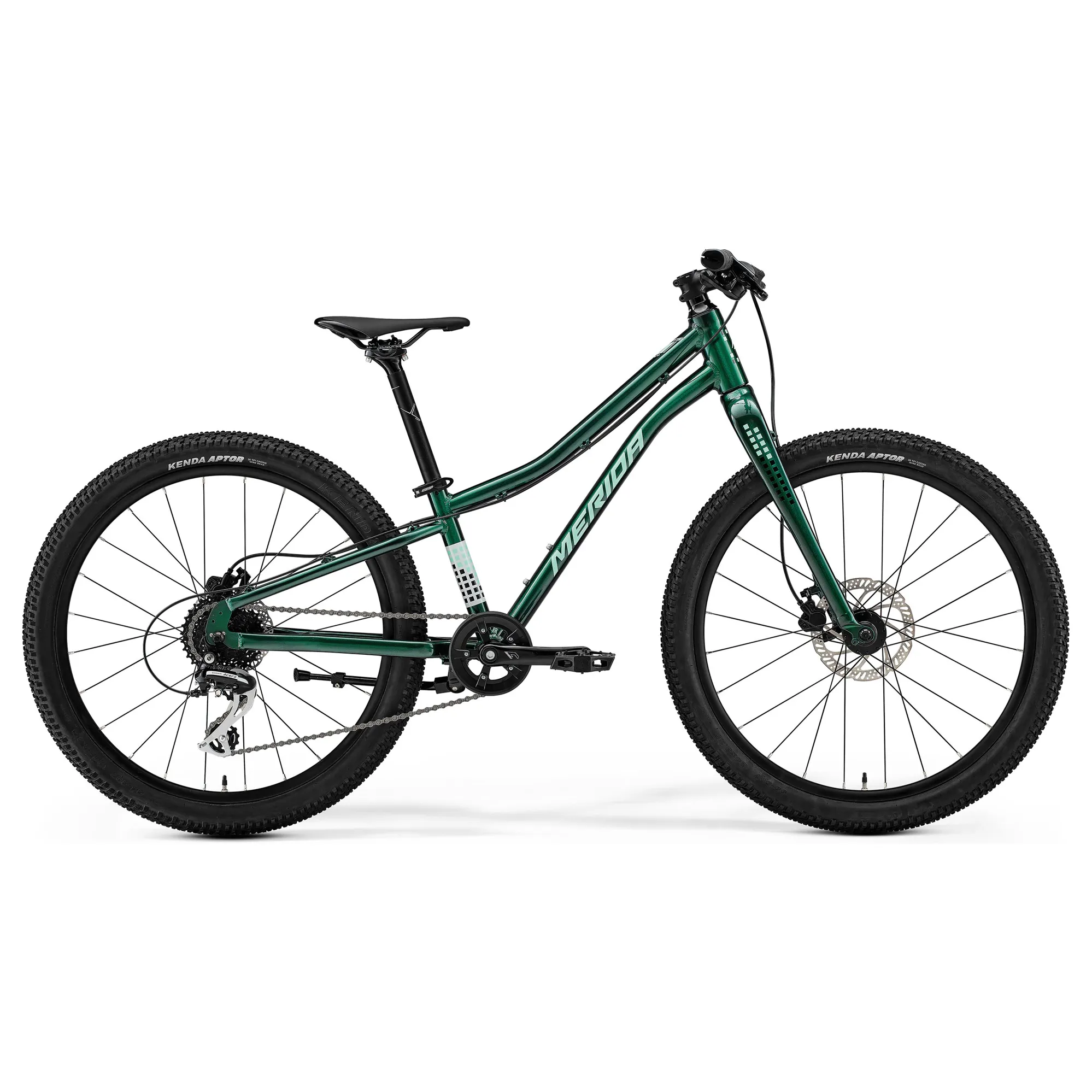 Merida Matts Junior Kids Mountain Bike in Green