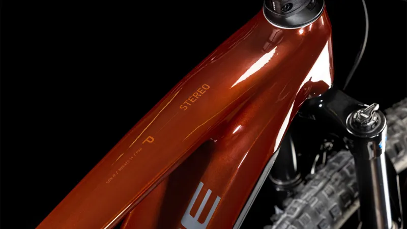 Cube Stereo Hybrid One44 Pro 800 Electric Bike in Bourbon/Black-1