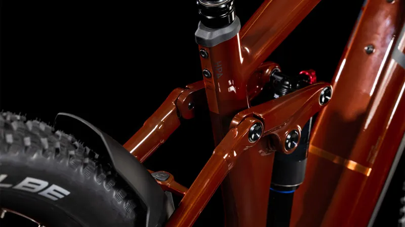 Cube Stereo Hybrid One44 Pro 800 Electric Bike in Bourbon/Black-2