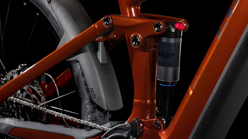 Cube Stereo Hybrid One44 Pro 800 Electric Bike in Bourbon/Black-3