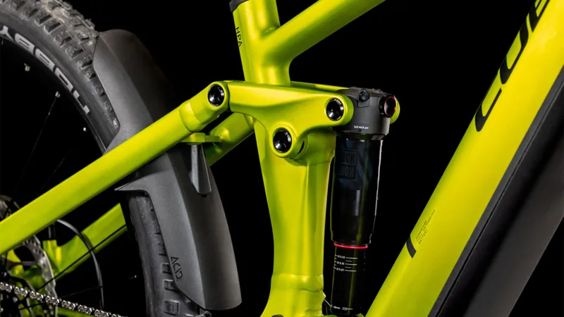 Cube Stereo Hybrid One44 EX 800 Electric Mountain Bike in Lizard/Black-4