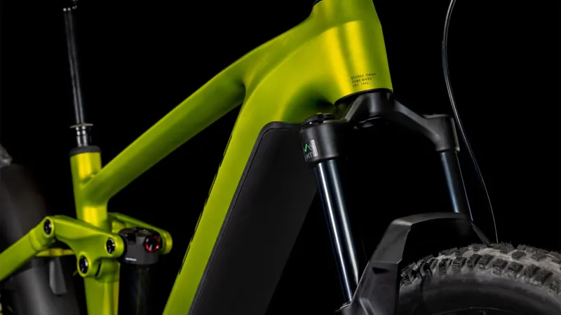 Cube Stereo Hybrid One44 EX 800 Electric Mountain Bike in Lizard/Black-5