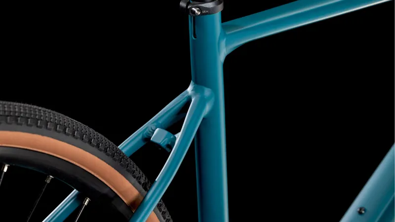 Cube Nuroad One Gravel Bike in Poseidon Green/Black-2