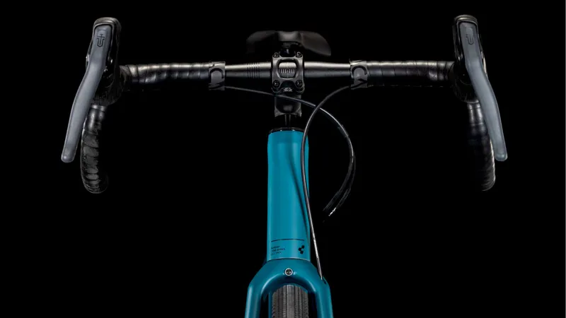 Cube Nuroad One Gravel Bike in Poseidon Green/Black-5