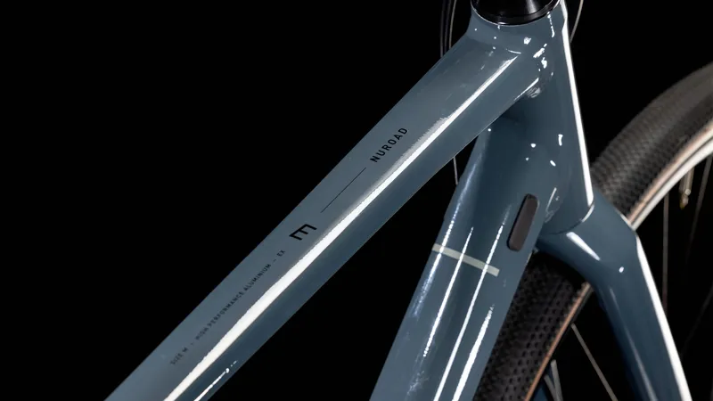 Cube Nuroad EX Gravel Bike in Whale/Black-1