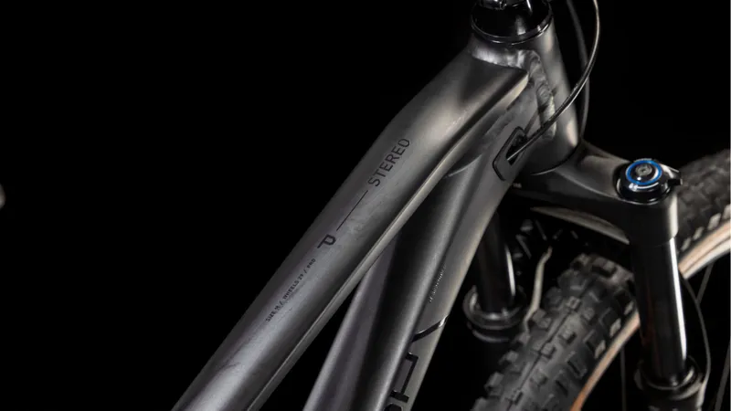 Cube Stereo One22 Pro Full Suspension Trail Bike in Metal Black/Black-1