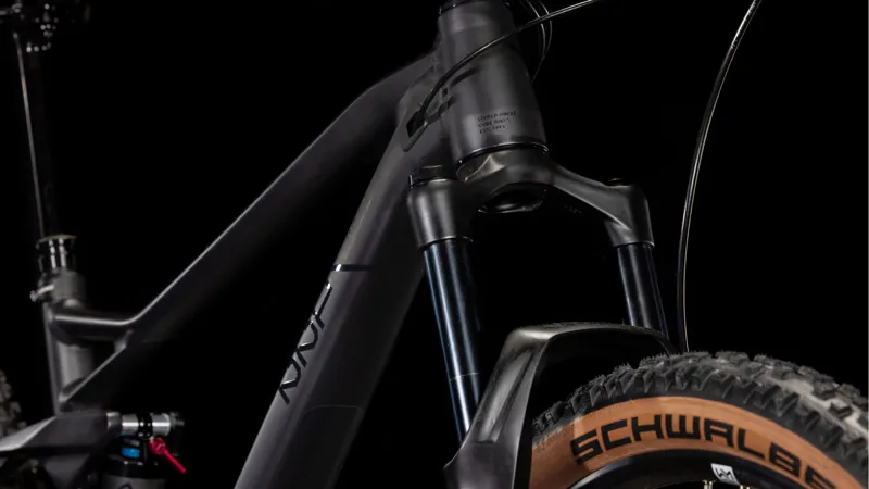 Cube Stereo One22 Pro Full Suspension Trail Bike in Metal Black/Black-2