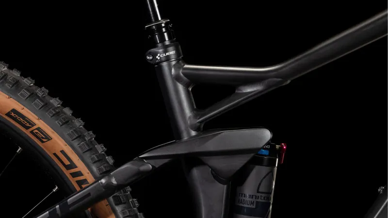 Cube Stereo One22 Pro Full Suspension Trail Bike in Metal Black/Black-3