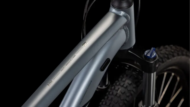 Cube Aim Race Hardtail Mountain Bike Slate Grey/Rainbow Black-2