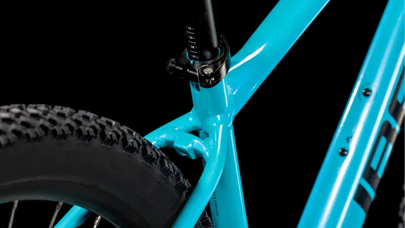 Cube Aim Race Hardtail Mountain Bike in Swimming Pool/Black-2