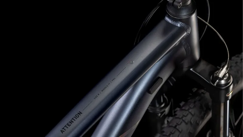 Cube Attention Pro Hardtail Mountain Bike in Metallic Grey/Black-1