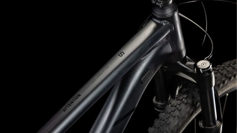 Cube Attention SLX Hardtail Mountain Bike in Black Metal/Black-1
