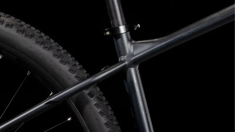 Cube Attention SLX Hardtail Mountain Bike in Black Metal/Black-3