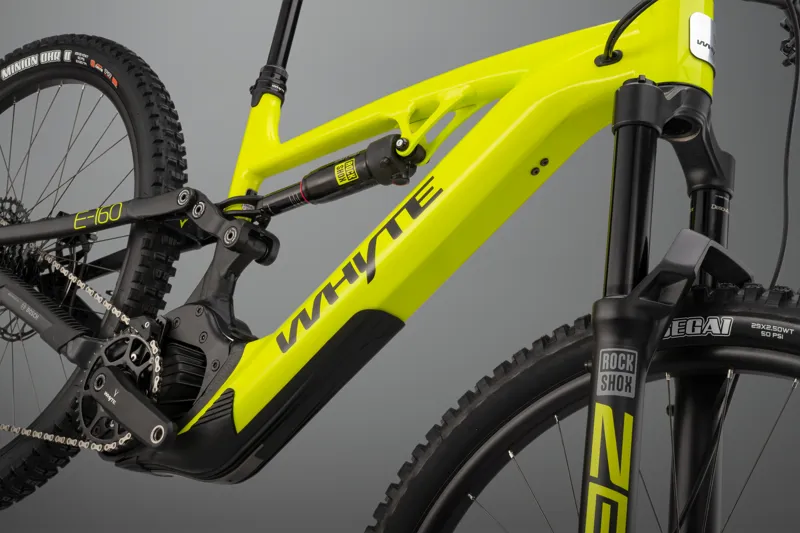 Whyte E-160 S 29er V4 Trail Electric Mountain Bike in Gloss Lime-4