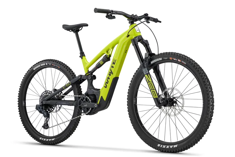 Whyte E-160 S 29er V4 Trail Electric Mountain Bike in Gloss Lime-1