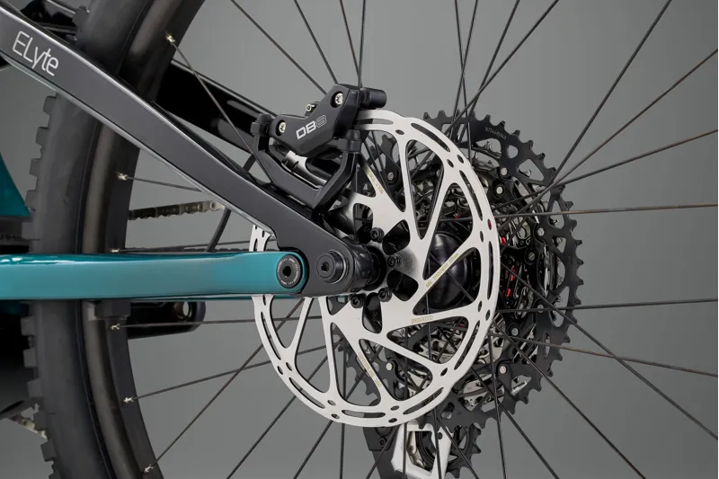 Whyte ELyte Evo RS V2 Electric Mountain Bike in Gloss Aquamarine-7