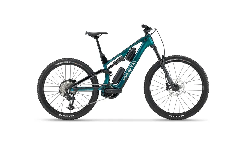 Whyte ELyte Evo RS V2 Electric Mountain Bike in Gloss Aquamarine-9