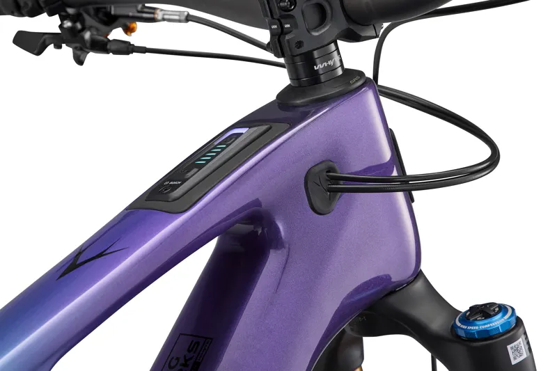 Whyte E-Lyte Evo Stag Works Trail/Enduro Electric Mountain Bike in Blurple-1