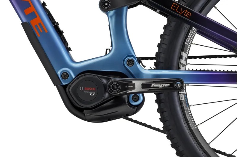 Whyte E-Lyte Evo Stag Works Trail/Enduro Electric Mountain Bike in Blurple-7