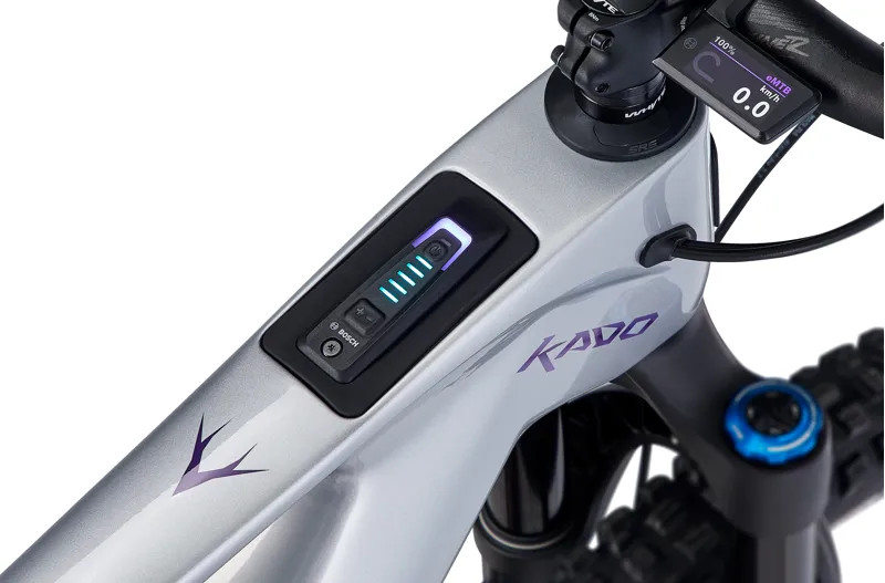 Whyte Kado RSX Electric Mountain Bike in Gloss Light Silver-6