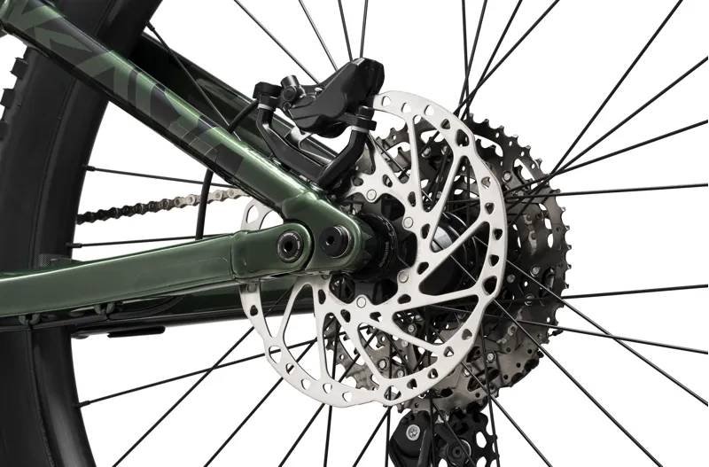 Whyte Kado S 600wh Electric Mountain Bike in Gloss Forest Green-3