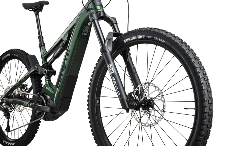 Whyte Kado S 600wh Electric Mountain Bike in Gloss Forest Green-4