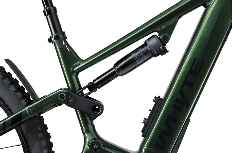 Whyte Kado S 600wh Electric Mountain Bike in Gloss Forest Green-7