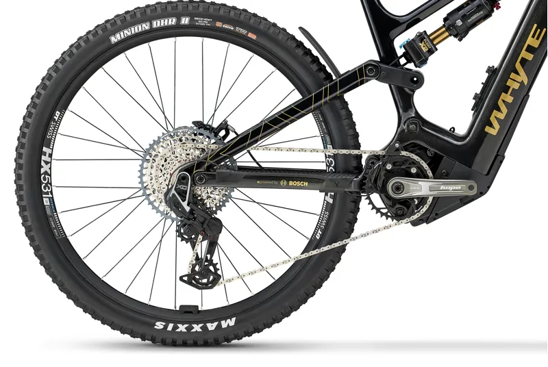 Whyte Kado Works Electric Mountain Bike in Gun Metal Black-8