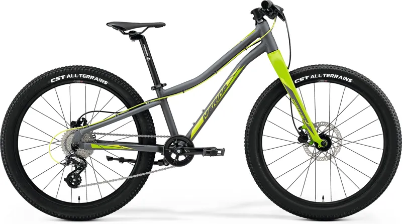 2021 Merida Matts J24 Plus Grey Green Kids Mountain Bike