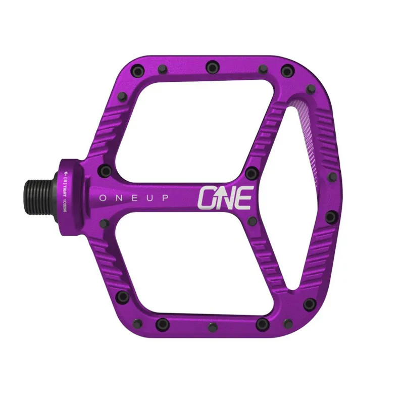 Purple pedals online mountain bike