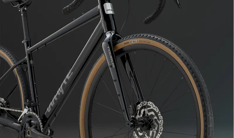 Whyte Tourus Gravel and Utility Bike in Black and Silver-1