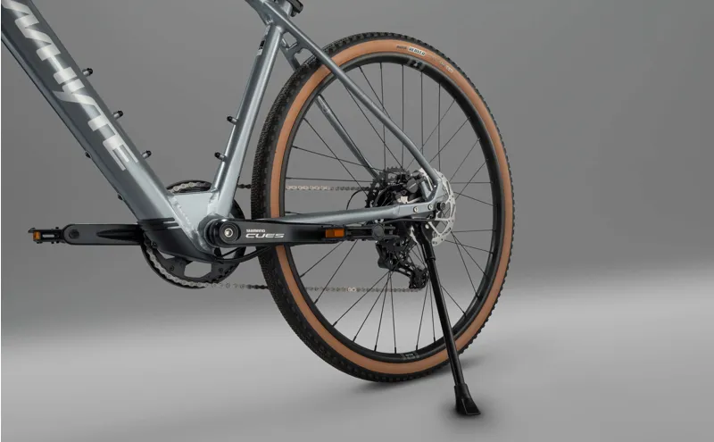 Whyte Rheo 2 Electric Hybrid Bike in Gloss Silver-11