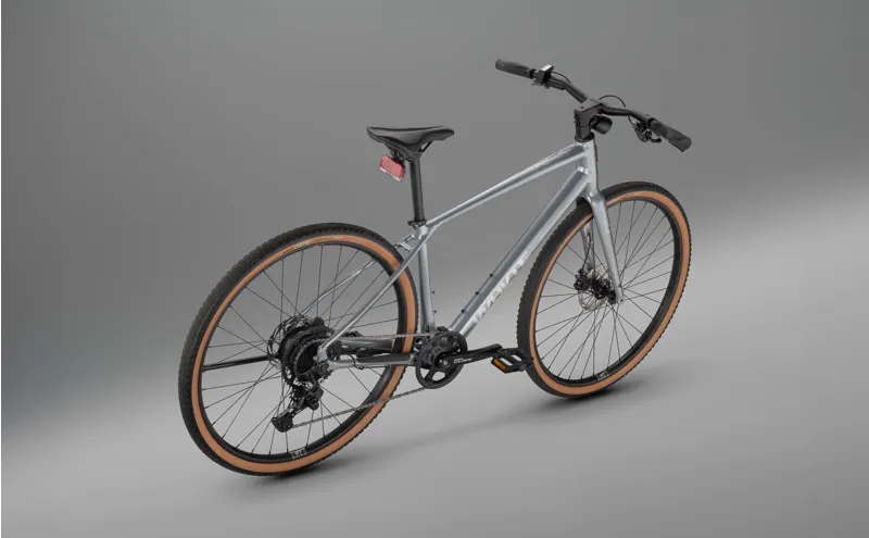 Whyte Rheo 2 Electric Hybrid Bike in Gloss Silver-3