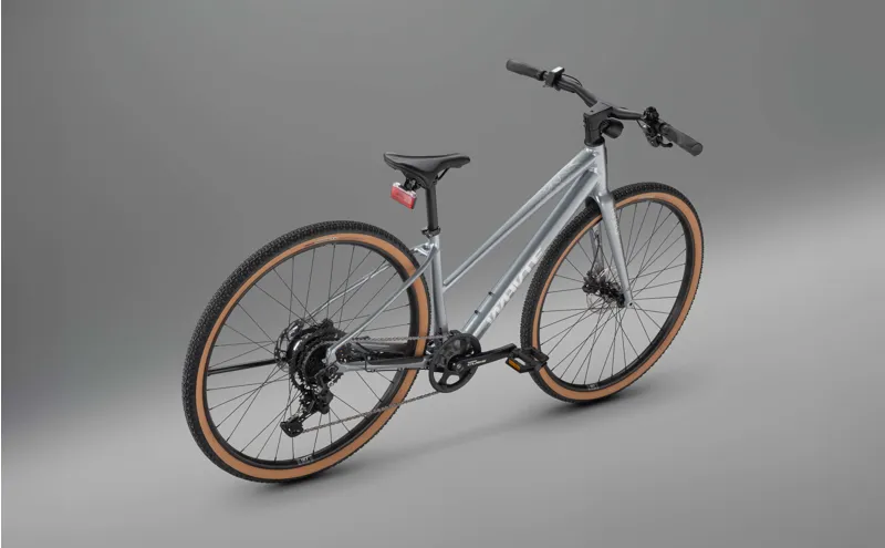 Whyte Rheo 2 ST Electric Hybrid Bike in Gloss Silver-3