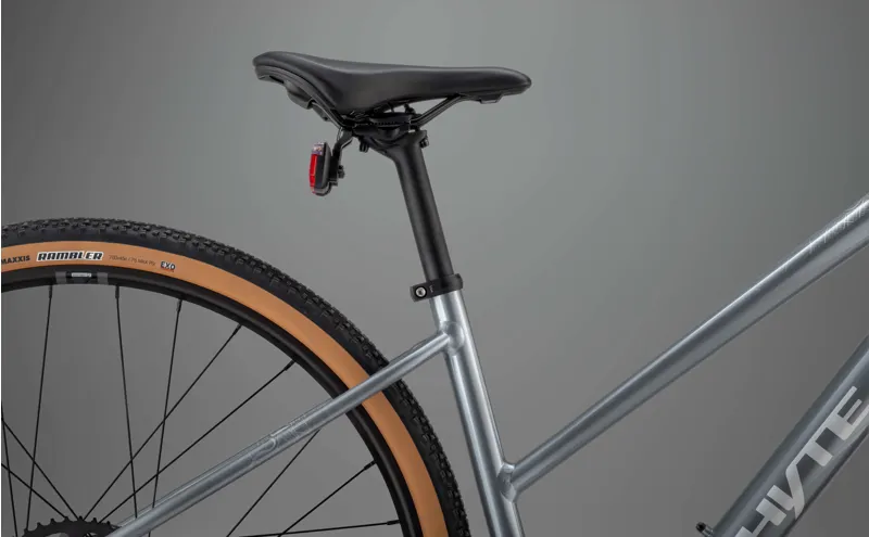 Whyte Rheo 2 ST Electric Hybrid Bike in Gloss Silver-10