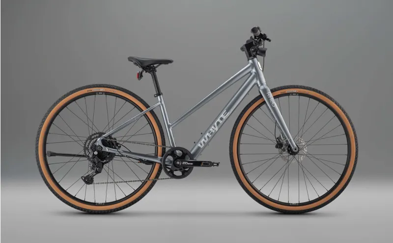 Whyte Rheo 2 ST Electric Hybrid Bike in Gloss Silver-1