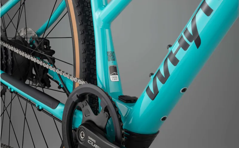 Whyte Rheo 2 ST Electric Hybrid Bike in Gloss Turquoise-13