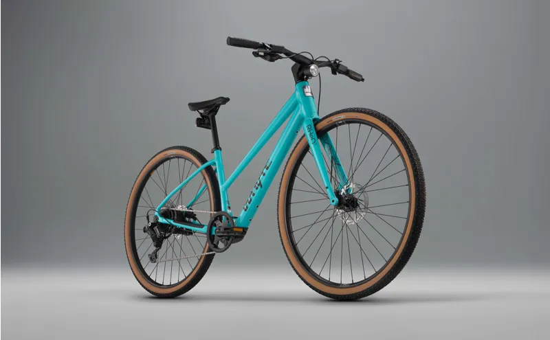 Whyte Rheo 2 ST Electric Hybrid Bike in Gloss Turquoise-2