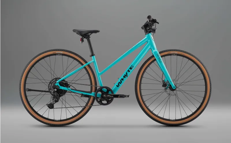 Whyte Rheo 2 ST Electric Hybrid Bike in Gloss Turquoise-1