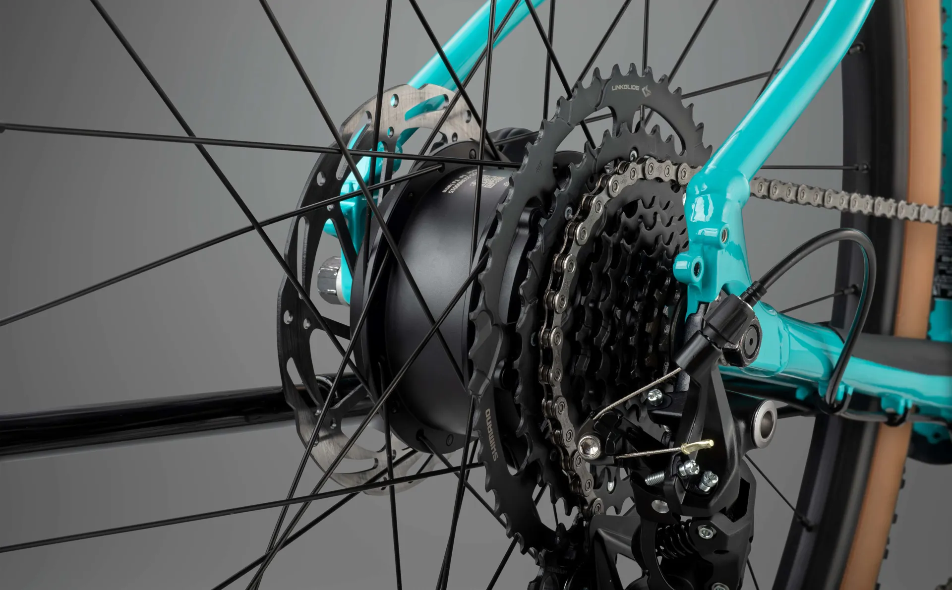 Whyte Rheo 2 Electric City and Leisure Hybrid Bike in Turquoise