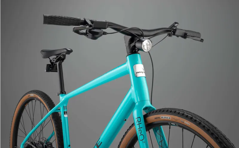 Whyte Rheo 2 Electric Hybrid Bike in Turquoise-9