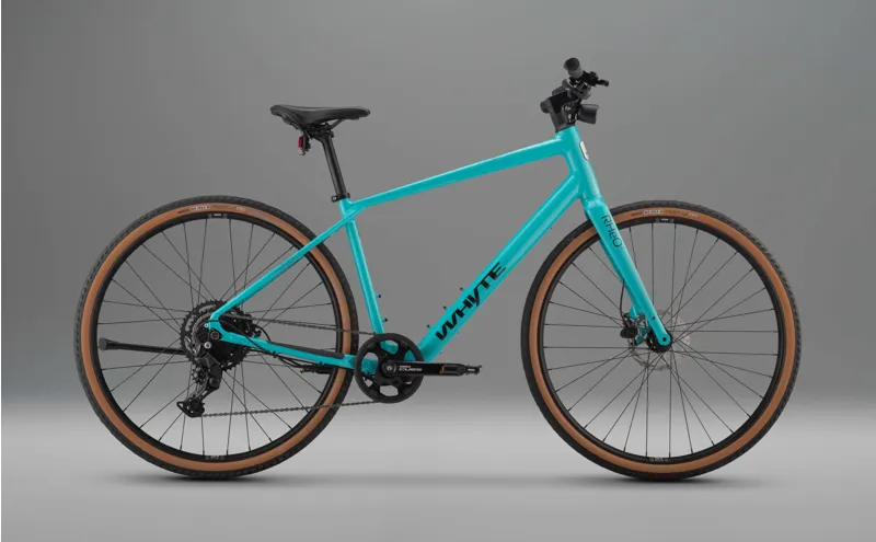 Whyte Rheo 2 Electric Hybrid Bike in Turquoise-1