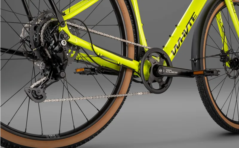 Whyte Rheo 3 Electric Hybrid Bike in Gloss Lime-12