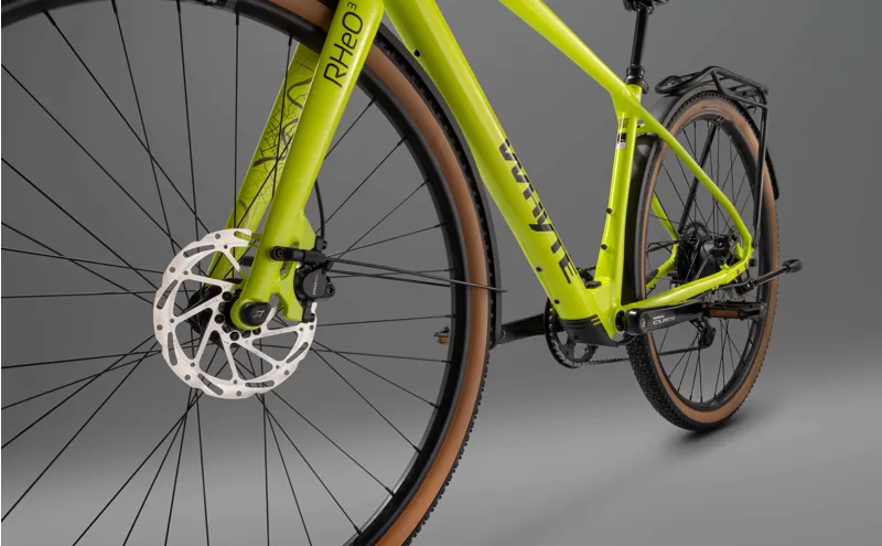 Whyte Rheo 3 Electric Hybrid Bike in Gloss Lime-9