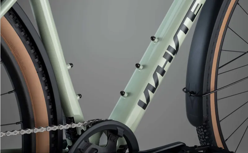 Whyte Rheo 3 Electric Hybrid Bike in Gloss Sage Green-10